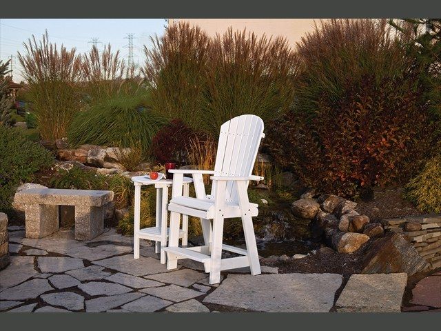 balcony chair white