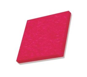 red poly block