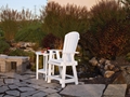 balcony chair white