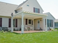Vinyl Pergola 12x16 Ivory